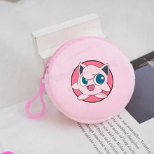 Lade das Bild in den Galerie-Viewer, Kleine Plüsch Pokemon Geldbörse mit Clip für Kinder
