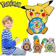 Lade das Bild in den Galerie-Viewer, Pokémon Kinder Dartspiel - Pikachu, Schiggy, Glumanda und Pummeluff
