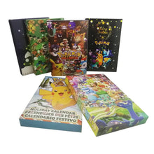 Load image into Gallery viewer, Weihnachtliche Adventskalender mit Pikachu und Pokemon Motiven
