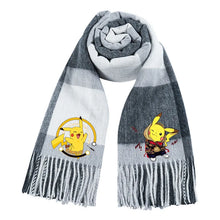 Load image into Gallery viewer, Wärmender Pokemon Pikachu Winterschal für die kalte Jahreszeit
