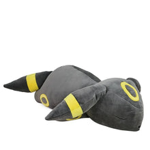 Load image into Gallery viewer, Liebenswertes schlafendes Umbreon Nachtara Kuscheltier Pokemon (ca. 60cm)
