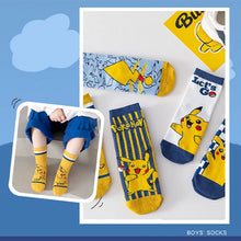 Load image into Gallery viewer, Pokemon Pikachu Kinder Socken 5er Pack
