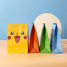 Lade das Bild in den Galerie-Viewer, 10 Stk. Geschenktaschen Geschenktüten in Pokemon Look (verschiedene Motive, ca. 8cm)
