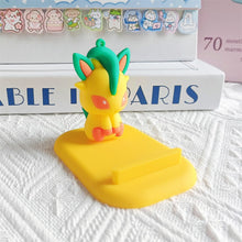 Load image into Gallery viewer, Pikachu, Evoli, Evoli Entwicklungen Handyständer in vielen Motiven und Farben
