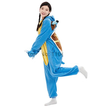 Load image into Gallery viewer, Blastoise Turtok Onesie Kostüm für Cosplay, Karneval, Fasching etc.
