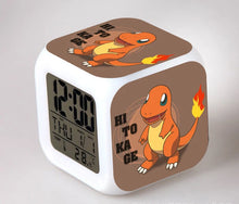 Load image into Gallery viewer, Pokemon Anime Wecker mit LED und Alarm Funktion in vielen Motiven
