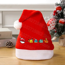 Load image into Gallery viewer, Weihnachtliche Pikachu Pokemon Mütze für Kinder oder Erwachsene
