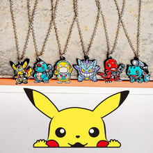 Load image into Gallery viewer, 6er Set Anhänger, Halsketten oder Broschen im Mecha Pokemon Look
