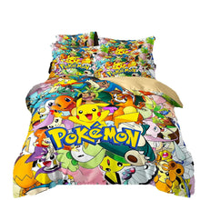 Lade das Bild in den Galerie-Viewer, Pikachu Bettwäsche in vielen Motiven
