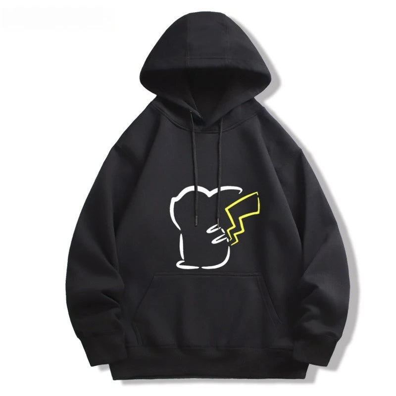 Pikachu oder Evoli Eevee Kapuzzenhoodie