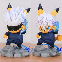 Lade das Bild in den Galerie-Viewer, Pikachu Cosplay Gojo Satoru Figur (ca. 14cm)
