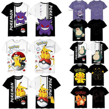 Load image into Gallery viewer, Pikachu, Turtok, Gengar und andere T-Shirts
