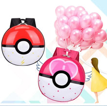 Lade das Bild in den Galerie-Viewer, Kinder  Rucksack im Pokeball Aussehen - viele Motive
