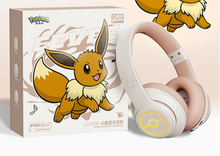 Lade das Bild in den Galerie-Viewer, Pokemon Bluetooth Kopfhörer im Evoli, Gengar oder Vulpix Motiv
