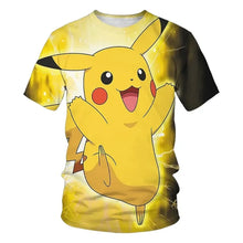Load image into Gallery viewer, Bunte Farbenfrohe Pokemon T-Shirts für den Sommer
