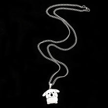 Load image into Gallery viewer, Pikachu, Cubone Tragosso oder Pummeluff Halskette in Silber
