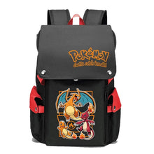 Load image into Gallery viewer, Pokemon Rucksack für die Schule Schul-Tornister Rucksack (43 x 32 x 13 cm)

