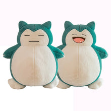 Lade das Bild in den Galerie-Viewer, Snorlax Relaxo Kuscheltier in 2 Varianten (ca. 30cm)
