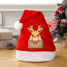 Load image into Gallery viewer, Weihnachtliche Pikachu Pokemon Mütze für Kinder oder Erwachsene
