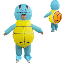 Load image into Gallery viewer, Aufblasbares Squirtle Schiggy Kostüm Cosplay
