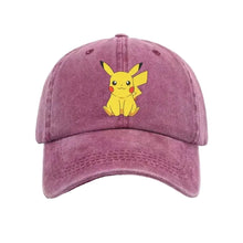 Load image into Gallery viewer, Pikachu Kinder Cap in Jeans Optik
