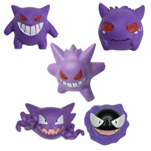 Load image into Gallery viewer, Pokemon Figuren Geist Typ - Gengar, Nebulak, Haunter, Zwirrlicht, Traunfugil ca. 4cm
