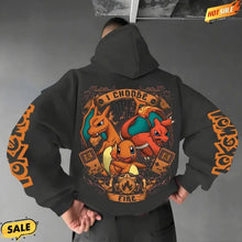 Load image into Gallery viewer, Glurak Charizard Hoodie Pokemon Pullover
