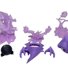 Lade das Bild in den Galerie-Viewer, Gengar Entwicklungen Pokemon Figuren - Gengar, Haunter Alpollo oder Nebulak Gastly
