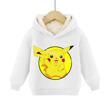 Load image into Gallery viewer, Warme gefütterte Kinder Pullies Hoodies mit Pokemon Motiven
