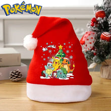 Load image into Gallery viewer, Weihnachtliche Pikachu Pokemon Mütze für Kinder oder Erwachsene
