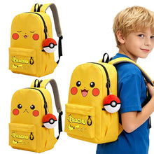 Lade das Bild in den Galerie-Viewer, Pikachu Rucksack in 2 Größen für Schule oder Freizeit
