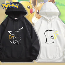 Lade das Bild in den Galerie-Viewer, Pikachu oder Evoli Eevee Kapuzzenhoodie
