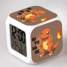 Load image into Gallery viewer, Pokemon Anime Wecker mit LED und Alarm Funktion in vielen Motiven
