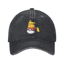 Load image into Gallery viewer, Dunkle Pokemon Sommer Caps mit Gengar u. a. Motiven
