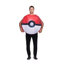 Load image into Gallery viewer, Pokemon Pokeball Kostüm Cosplay Karnevall Halloween Fasching für Erwachsene
