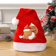 Load image into Gallery viewer, Weihnachtliche Pikachu Pokemon Mütze für Kinder oder Erwachsene
