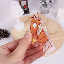 Lade das Bild in den Galerie-Viewer, Karpador Magikarp Haarstecker Haarclip
