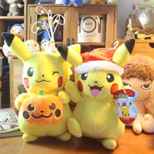 Load image into Gallery viewer, Halloween oder Xmas Pikachu Kuscheltiere (ca. 20cm)
