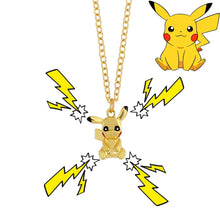 Load image into Gallery viewer, Tolle goldene Pikachu Halskette
