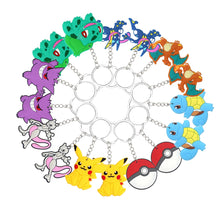 Load image into Gallery viewer, Pokemon Anhänger Keychains im 8er oder 16er Pack
