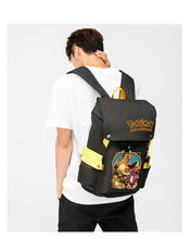 Load image into Gallery viewer, Pokemon Rucksack für die Schule Schul-Tornister Rucksack (43 x 32 x 13 cm)
