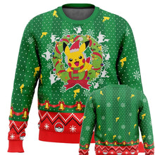 Load image into Gallery viewer, Pikachu Pullover im Weihnachts Look Weihnachts Sweater Pullover
