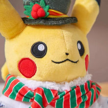 Load image into Gallery viewer, Pikachu Kuscheltier in weihnachtlichen Motiven
