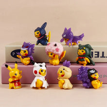 Lade das Bild in den Galerie-Viewer, Pikachu Cosplay Figuren - 9 Stk. im Set

