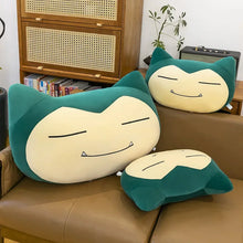 Load image into Gallery viewer, Plüschiges Relaxo Snorlax Kissen (35-55cm) als Deko oder zum kuscheln
