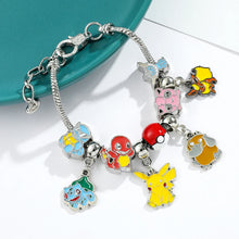 Lade das Bild in den Galerie-Viewer, Pokemon Anime Armband mit Anhängern
