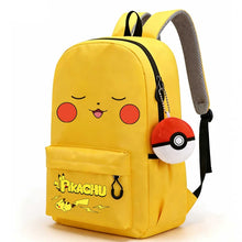 Lade das Bild in den Galerie-Viewer, Pikachu Rucksack in 2 Größen für Schule oder Freizeit
