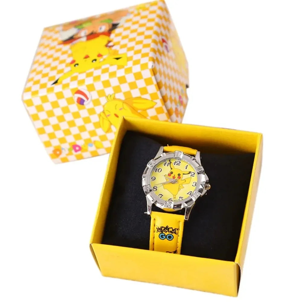 Pokemon Pikachu Kinder Uhr in Geschenkbox