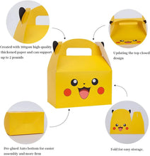 Lade das Bild in den Galerie-Viewer, Pikachu oder Pokeball Geburtstagsbox für Süßigkeiten etc.
