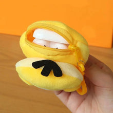 Load image into Gallery viewer, Flauschige Enton Psyduck Geldbörse mit Clip
